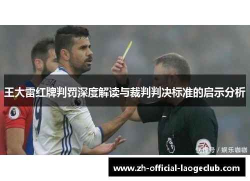王大雷红牌判罚深度解读与裁判判决标准的启示分析